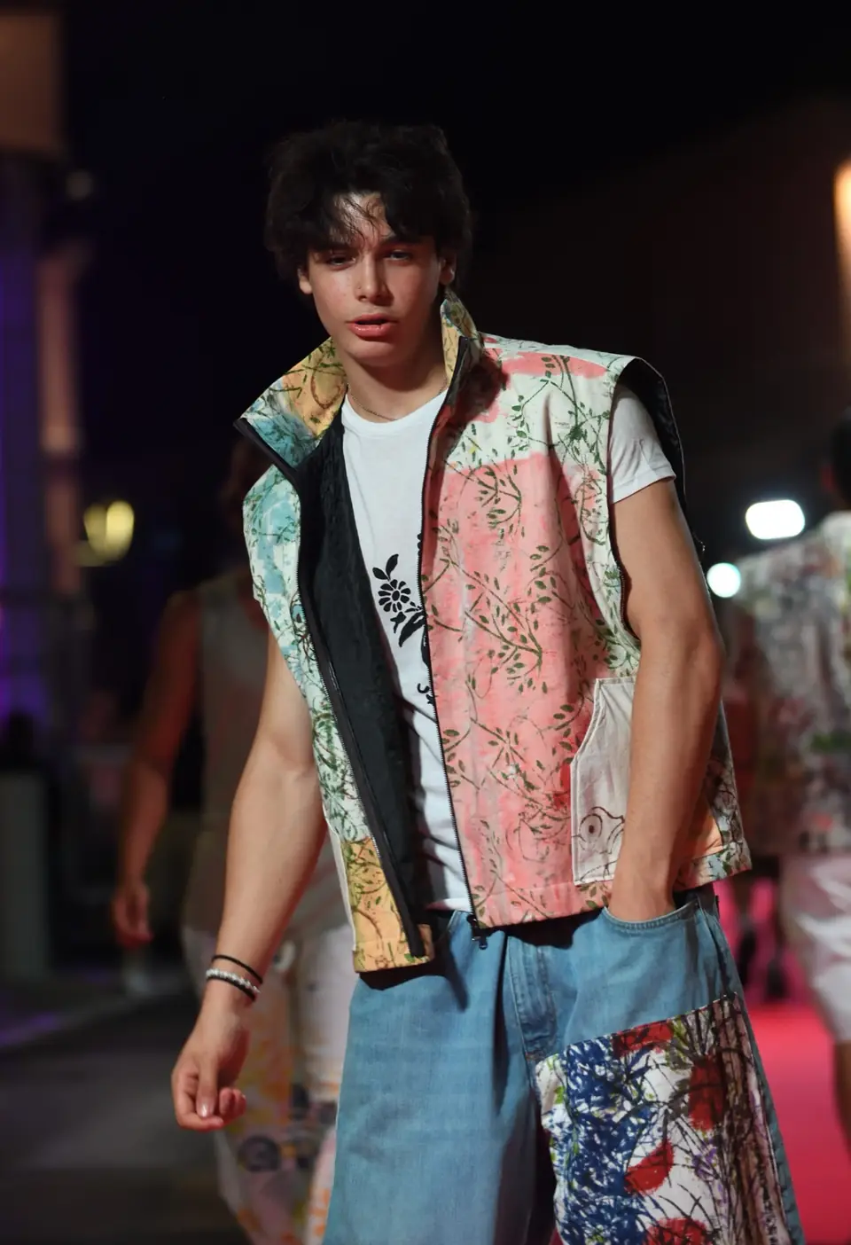 Patchwork Denim, altro scatto in passerella