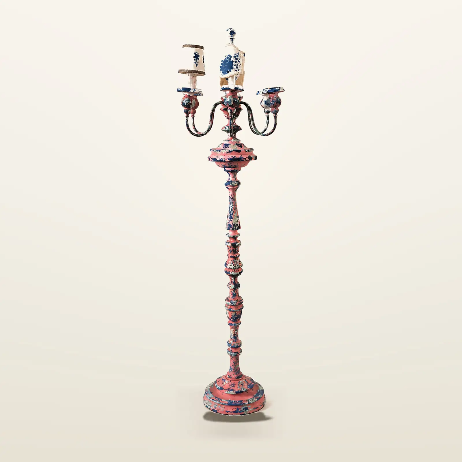 Candelabro da Terra, Piantana a quattro bracci